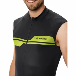 Vaude Fahrradbekleidung|Radtrikots-- Posta Full Zip Tricot Sleeveless - Rad Singlet Dark Oak