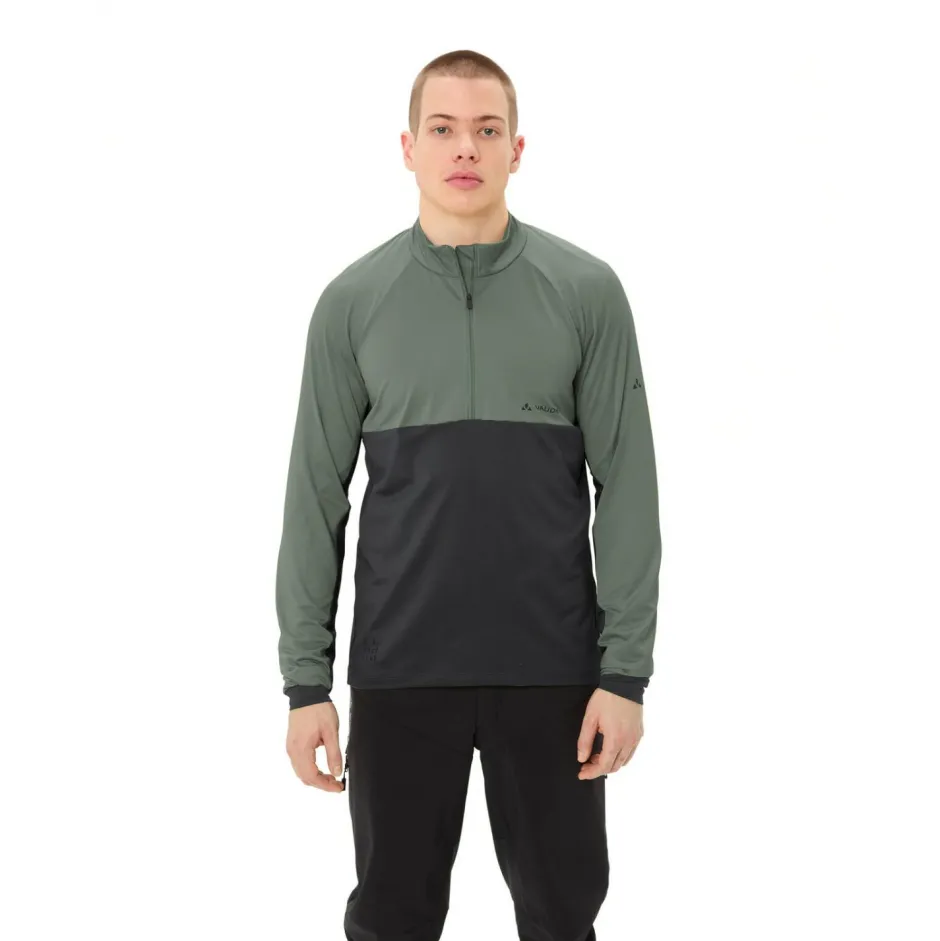Vaude Fahrradbekleidung|Radtrikots-- Qimsa Halfzip L/S Shirt - Radtrikot
