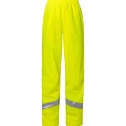 Vaude Fahrradbekleidung|Radhosen-- Women's Luminum Rain Pants - Radhose Neon Yellow