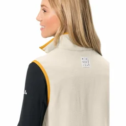 Vaude Trekkingbekleidung|Wanderbekleidung-- Women's Rosemoor Fleece Vest - Fleeceweste Ecru