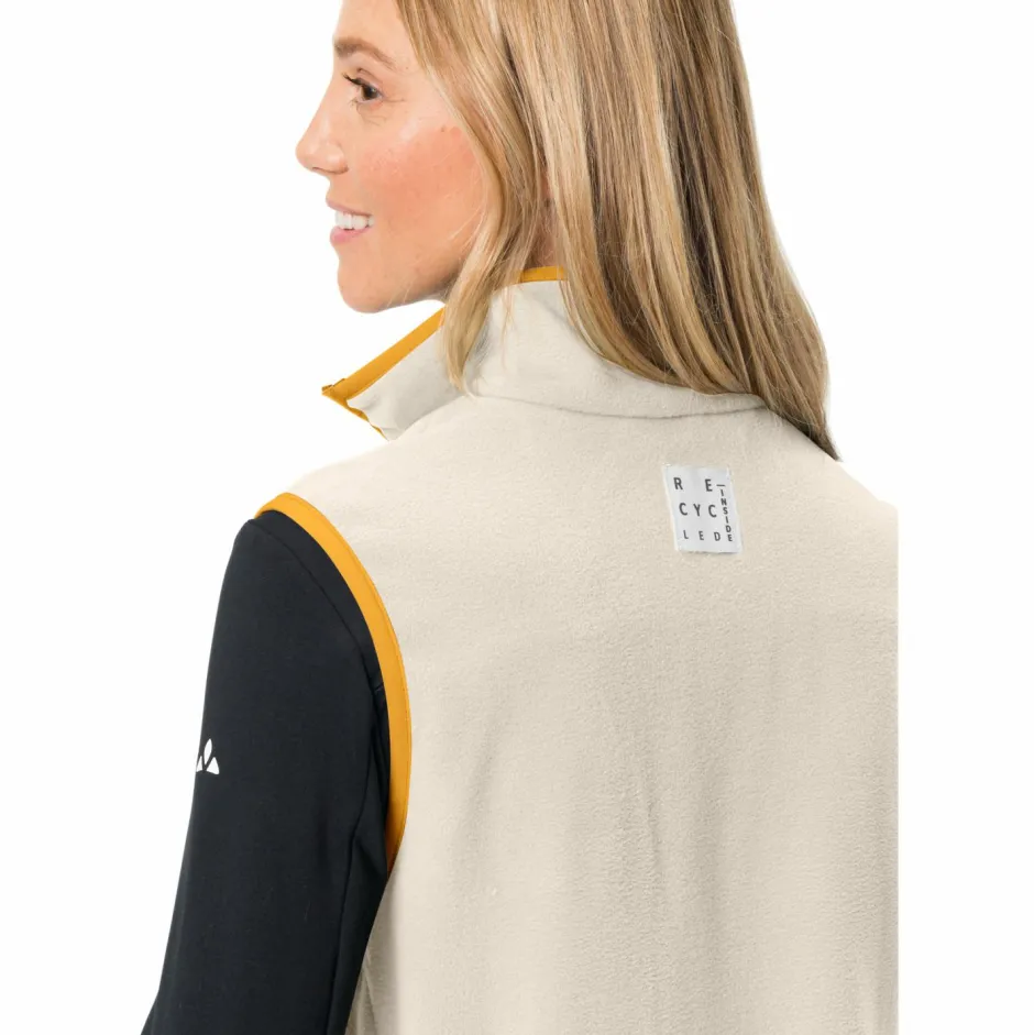 Vaude Trekkingbekleidung|Wanderbekleidung-- Women's Rosemoor Fleece Vest - Fleeceweste Ecru