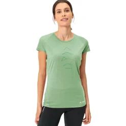 Vaude Wanderbekleidung|T-Shirts-- Women's Tekoa Wool - Merinoshirt