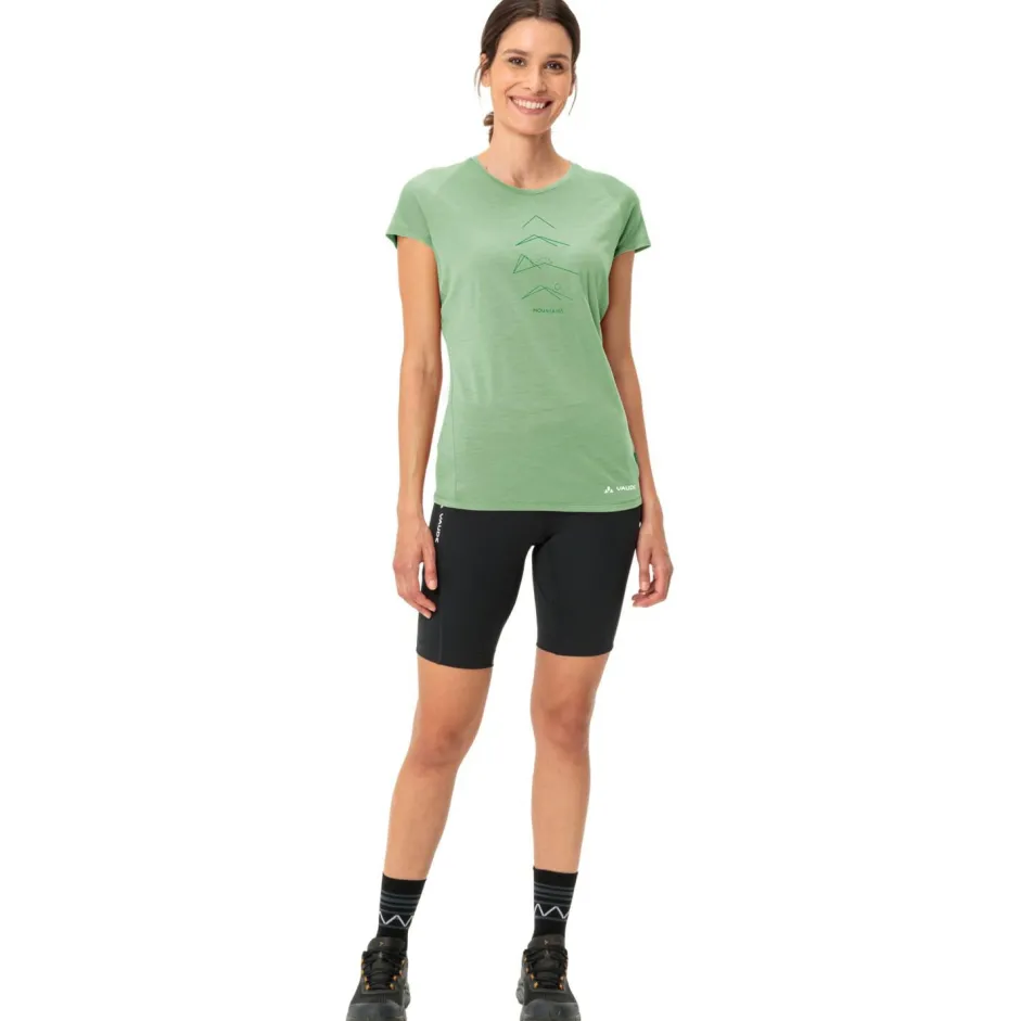 Vaude Wanderbekleidung|T-Shirts-- Women's Tekoa Wool - Merinoshirt