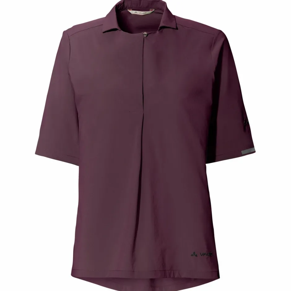 Vaude Radtrikots|Shirts, Hemden & Longsleeves-- Women's Yaras Shirt - T-Shirt Cassis