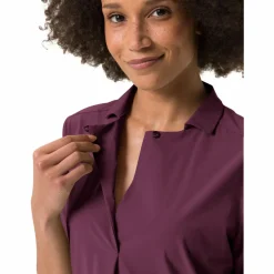 Vaude Radtrikots|Shirts, Hemden & Longsleeves-- Women's Yaras Shirt - T-Shirt Cassis