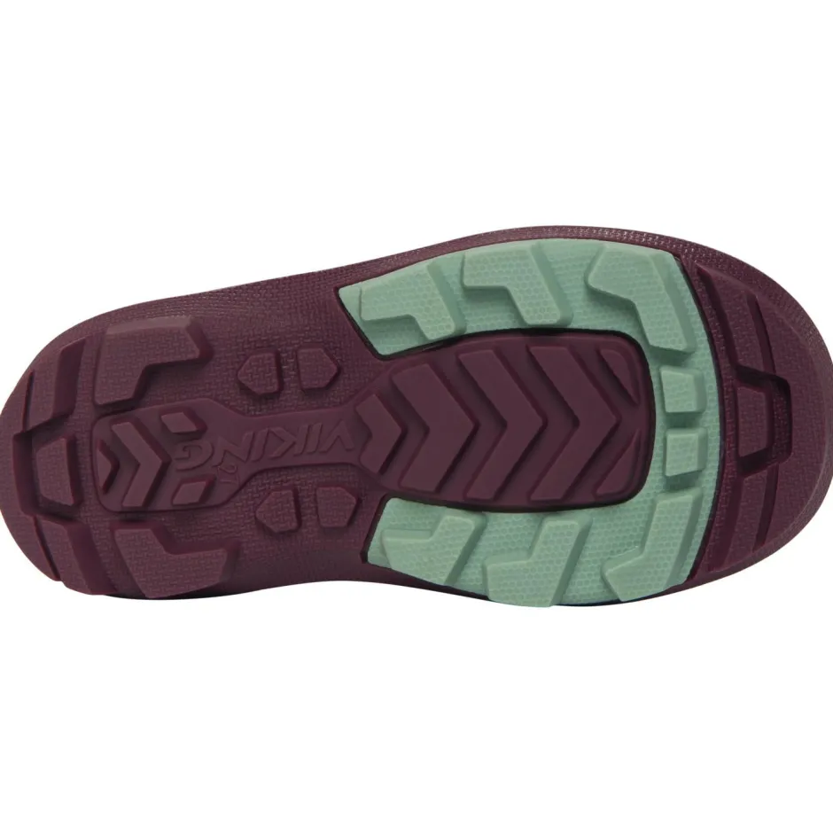 Viking Winterschuhe|Winterschuhe-- Kid's Extreme Warm - Gummistiefel Plum