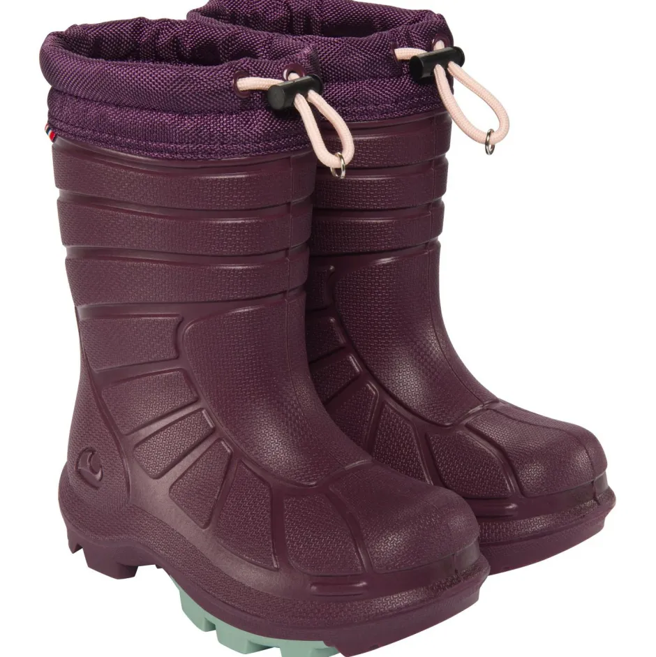 Viking Winterschuhe|Winterschuhe-- Kid's Extreme Warm - Gummistiefel Plum