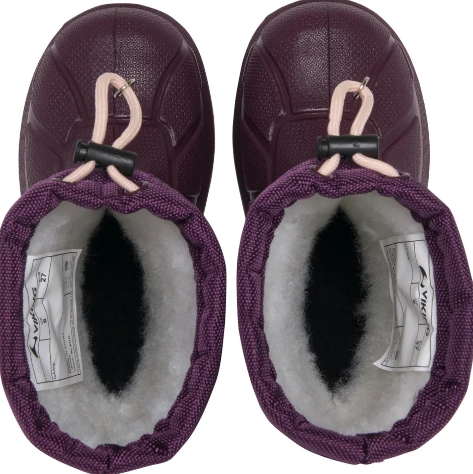 Viking Winterschuhe|Winterschuhe-- Kid's Extreme Warm - Gummistiefel Plum