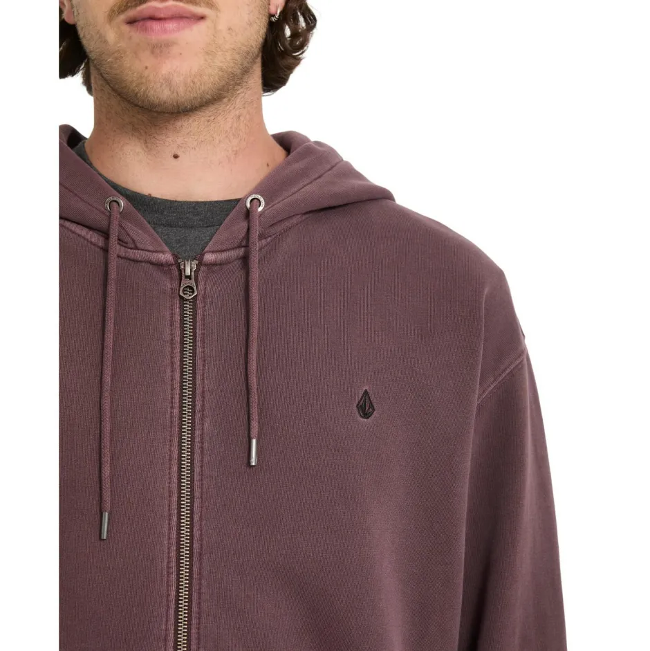 Volcom Pullover & Hoodies|Alltagsbekleidung-- Single Stone TW Zip - Hoodie Pistol Punch