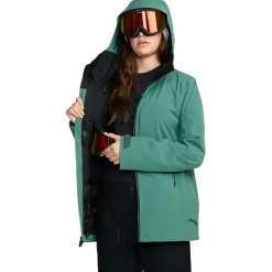 - Woen' Coudbreaker tretch 30K Jacket - kijacke < Volcom Sale