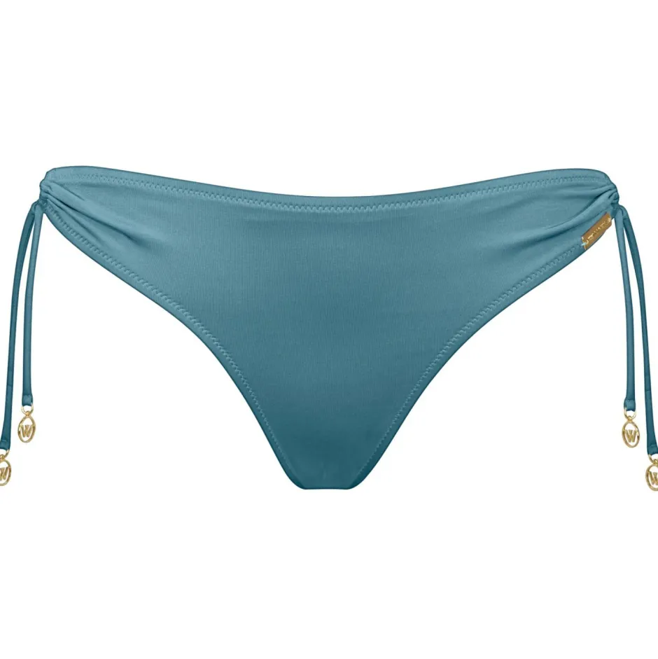 Watercult Bademode-- Women's Shimmering Solids Adj. Bikini Bottoms - Bikini-Bottom