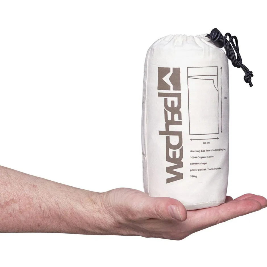 Wechsel Trekkingausrüstung-- Bio Cotton Comfort Liner - Innenschlafsack Nature