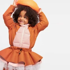 WeeDo - Kid's Squirdo Schneeanzug inkl. Skirt - Overall Leather Brown / Old Rose Discount