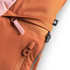 WeeDo - Kid's Squirdo Schneeanzug inkl. Skirt - Overall Leather Brown / Old Rose Discount