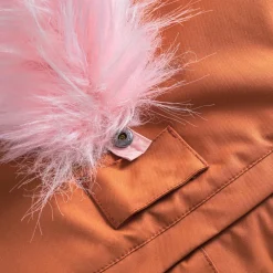 WeeDo - Kid's Squirdo Schneeanzug inkl. Skirt - Overall Leather Brown / Old Rose Discount