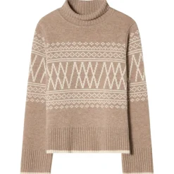 We Norwegians Pullover & Hoodies|Alltagsbekleidung-- Women's Setesdal Pullover - Merinopullover Sand