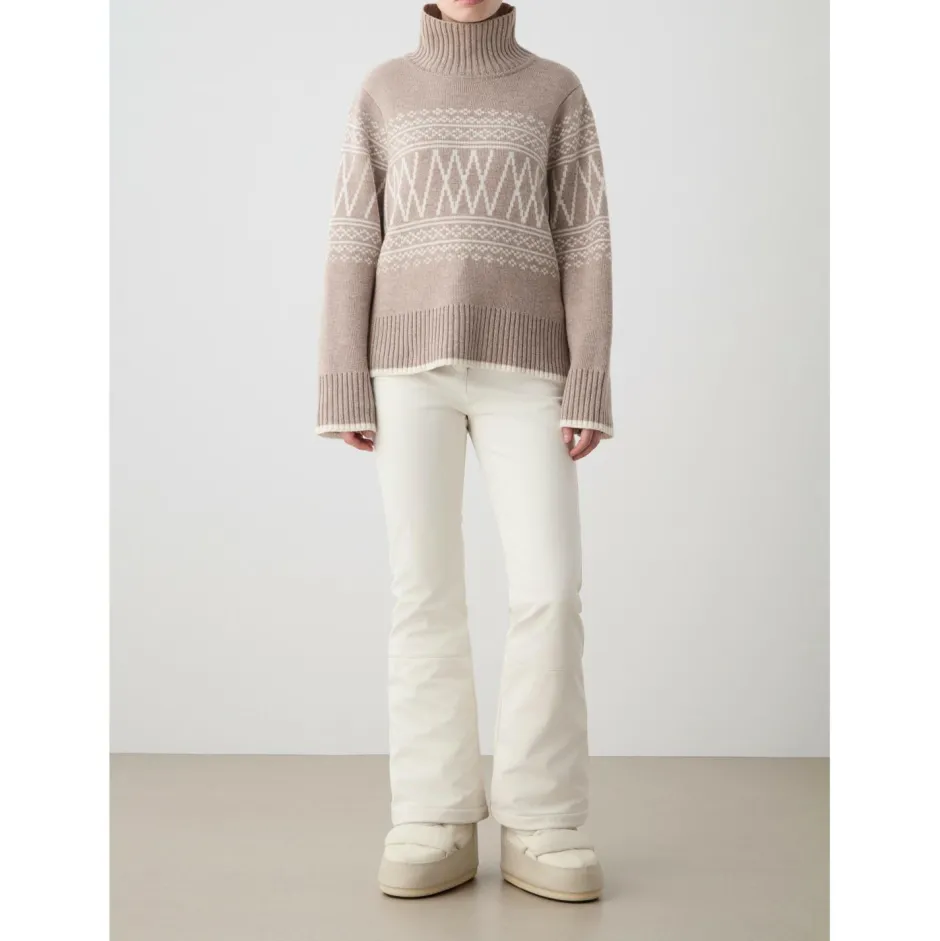 We Norwegians Pullover & Hoodies|Alltagsbekleidung-- Women's Setesdal Pullover - Merinopullover Sand