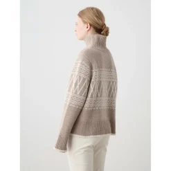 We Norwegians Pullover & Hoodies|Alltagsbekleidung-- Women's Setesdal Pullover - Merinopullover Sand