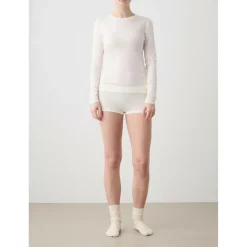 We Norwegians Skibekleidung|Merinounterwäsche-- Women's Snø Crewneck - Merinolongsleeve