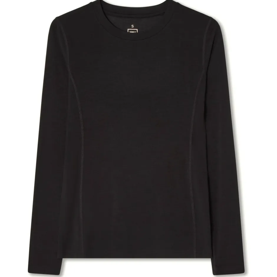 We Norwegians Skibekleidung|Merinounterwäsche-- Women's Snø Crewneck - Merinolongsleeve