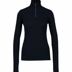 We Norwegians Skibekleidung|Merinounterwäsche-- Women's Tryvann Colblock Zipup - Merinounterwäsche