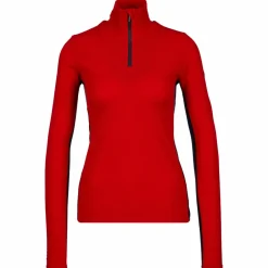We Norwegians Skibekleidung|Merinounterwäsche-- Women's Tryvann Colblock Zipup - Merinounterwäsche