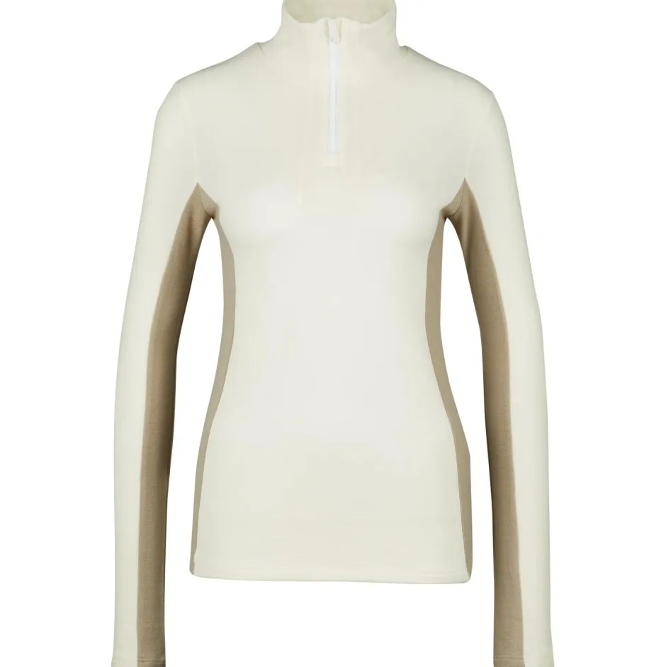 We Norwegians Skibekleidung|Merinounterwäsche-- Women's Tryvann Colblock Zipup - Merinounterwäsche