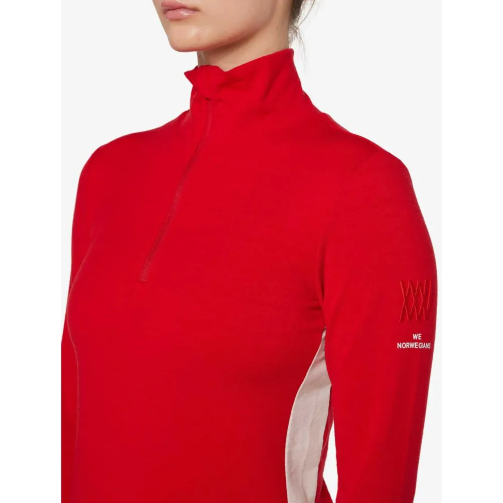 We Norwegians - Women's Voss 1/4-Zip - Merinopullover Outlet