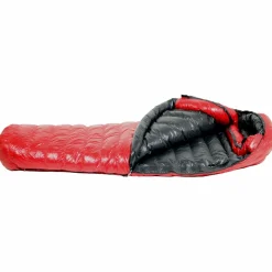 Western Mountaineering Trekkingausrüstung|Daunenschlafsäcke-- AlpinLite - Daunenschlafsack Cranberry / Black