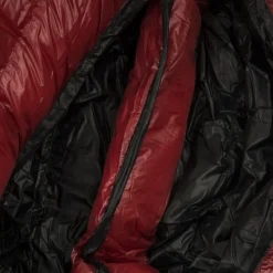 Western Mountaineering Trekkingausrüstung|Daunenschlafsäcke-- AlpinLite - Daunenschlafsack Cranberry / Black