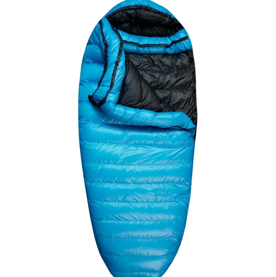 Western Mountaineering Trekkingausrüstung|Daunenschlafsäcke-- Cloudlite - Daunenschlafsack Skyblue / Black