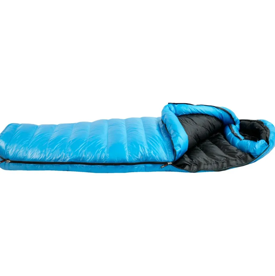 Western Mountaineering Trekkingausrüstung|Daunenschlafsäcke-- Cloudlite - Daunenschlafsack Skyblue / Black