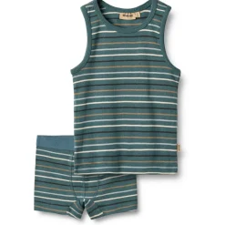WHEAT Unterwäsche|Alltagsbekleidung-- Boy's Lui - Alltagsunterwäsche Blue Multi Stripe