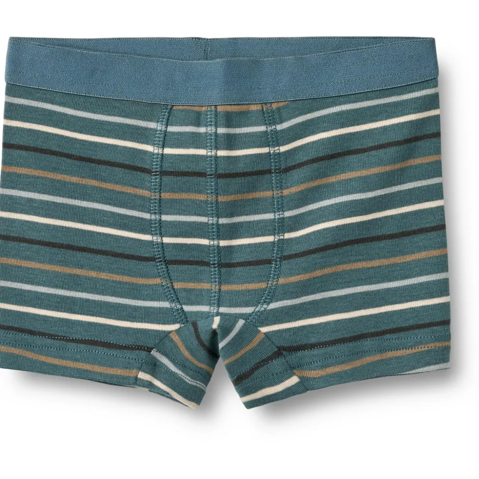 WHEAT Unterwäsche|Alltagsbekleidung-- Boy's Lui - Alltagsunterwäsche Blue Multi Stripe