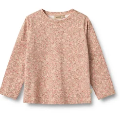 WHEAT - Kid's L/S Manna Girl - Longsleeve Rose Dust Flower Meadow