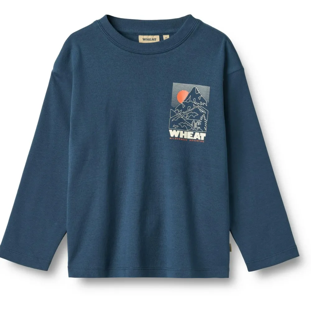 - Kid's L/S Print Dixie - Longsleeve < WHEAT Best