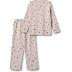 WHEAT Unterwäsche|Alltagsbekleidung-- Kid's Picoting Mila - Schlafanzug Soft Lilac Flowers