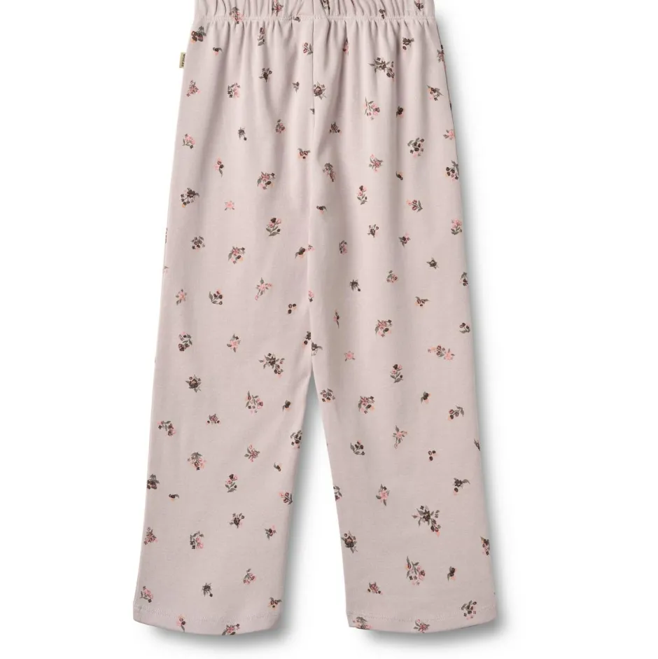 WHEAT Unterwäsche|Alltagsbekleidung-- Kid's Picoting Mila - Schlafanzug Soft Lilac Flowers