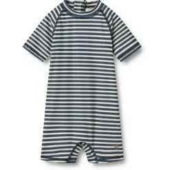 WHEAT - Kid's Swimsuit S/S Cas - Lycra