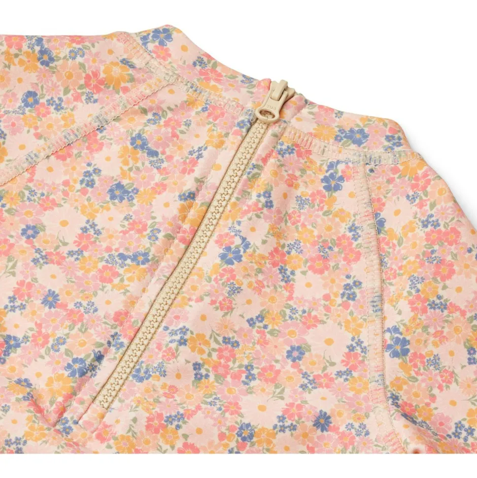 WHEAT - Kid's Swimsuit S/S Cas - Lycra