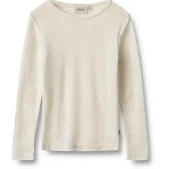 WHEAT Merinounterwäsche|Skiunterwäsche-- Kid's Wool T-Shirt L/S Alfie - Merinounterwäsche