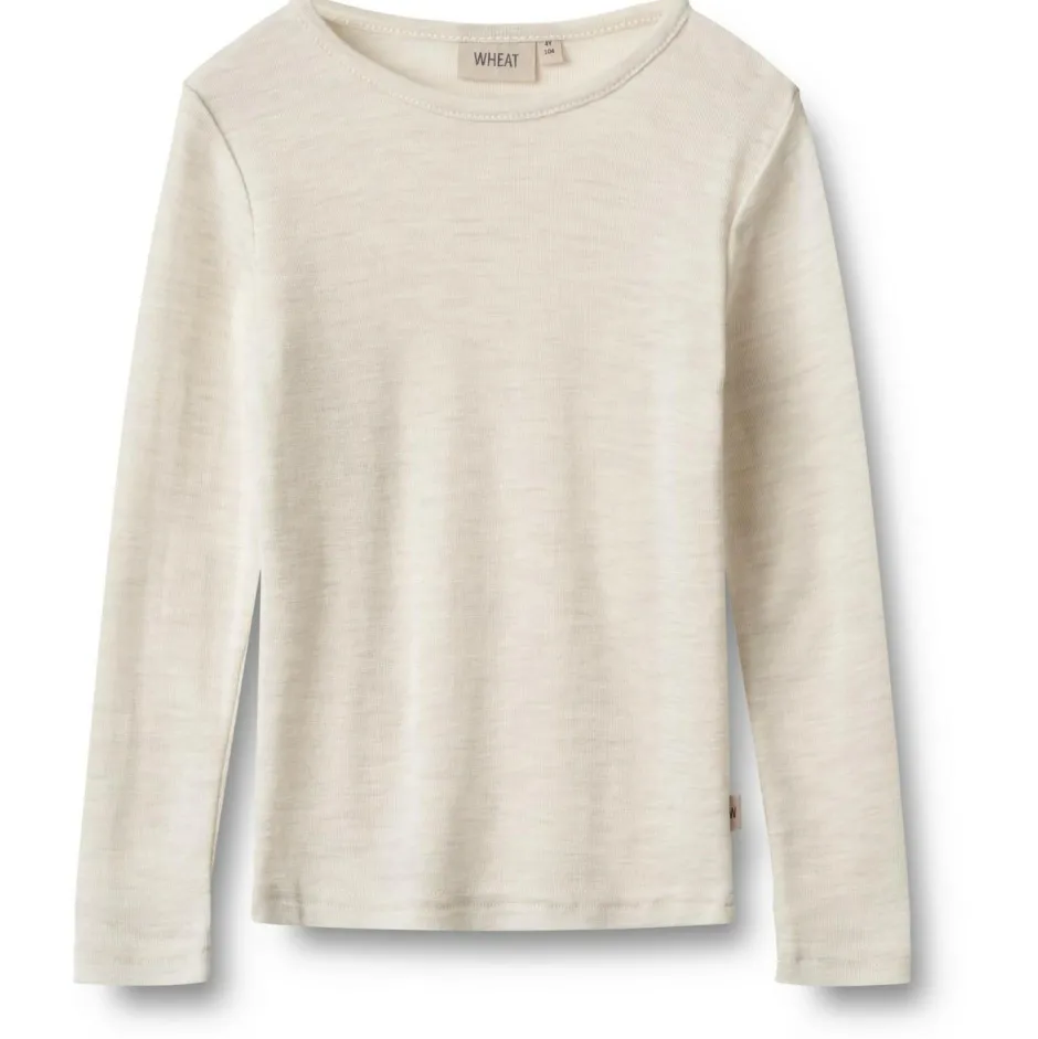 WHEAT Merinounterwäsche|Skiunterwäsche-- Kid's Wool T-Shirt L/S Alfie - Merinounterwäsche