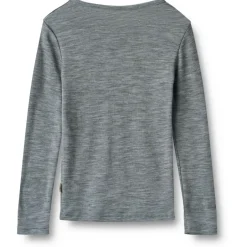 WHEAT Merinounterwäsche|Skiunterwäsche-- Kid's Wool T-Shirt L/S Alfie - Merinounterwäsche