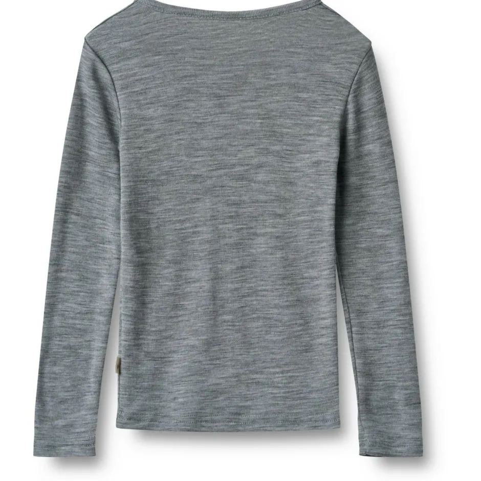WHEAT Merinounterwäsche|Skiunterwäsche-- Kid's Wool T-Shirt L/S Alfie - Merinounterwäsche