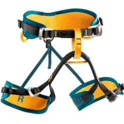 Wild Country Klettergurte|Hüftgurte-- Kid's Movement - Klettergurt Petrol / Nectar