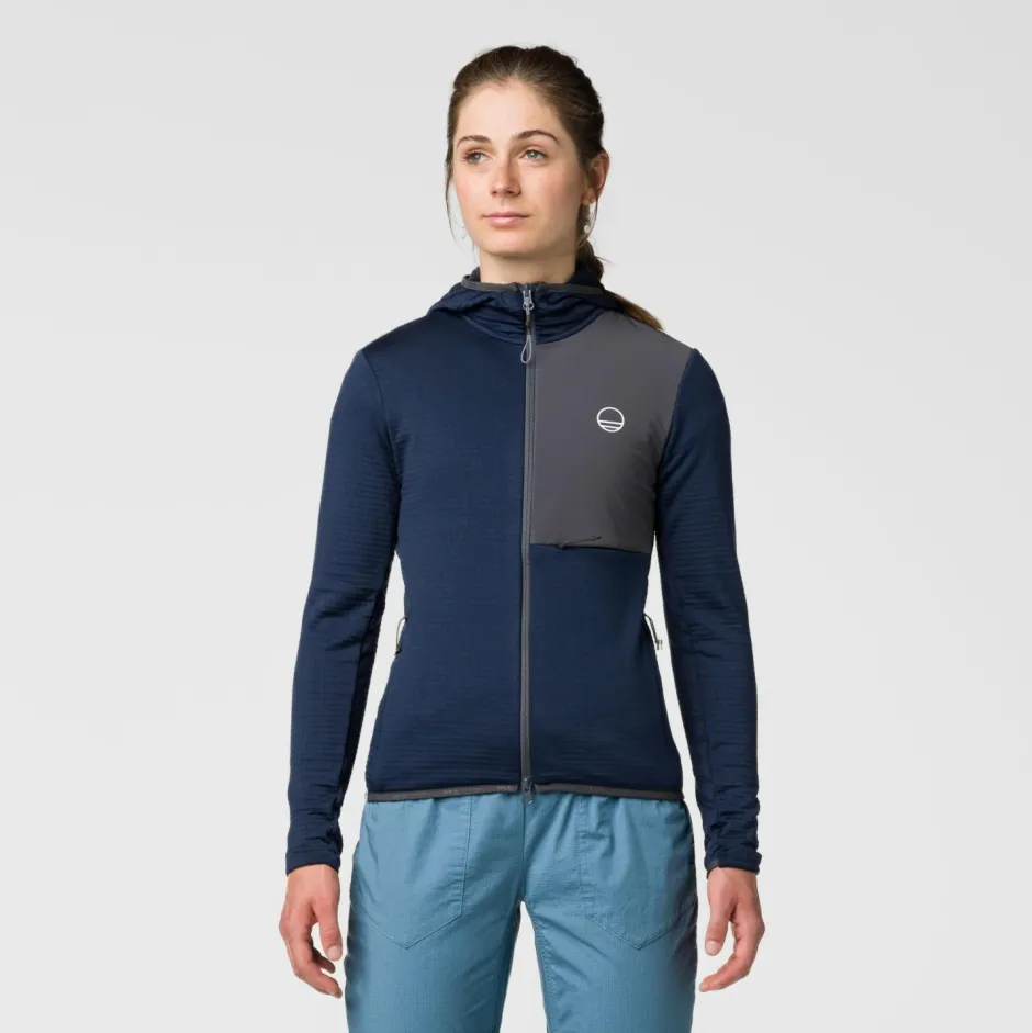 Wild Country Kletterbekleidung|Jacken-- Women's Session Pro Hoody - Fleecejacke