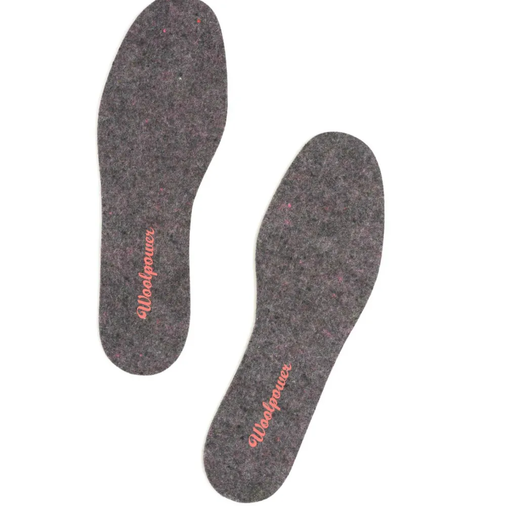 Woolpower - Felt Insoles - Einlegesohle Recycled Grey