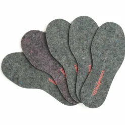 Woolpower - Felt Insoles - Einlegesohle Recycled Grey