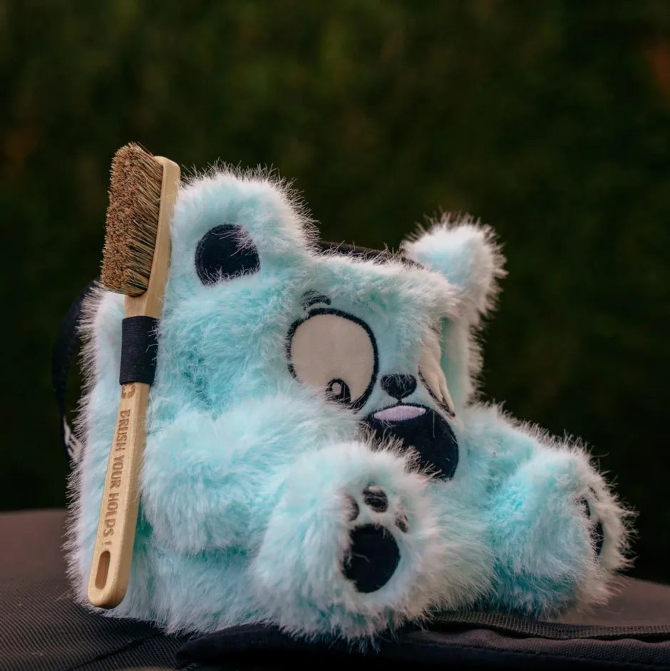 YY Vertical Kletter- & Boulderzubehör|Chalkbags-- Chalk Bag Bear - Chalkbag Turquoise