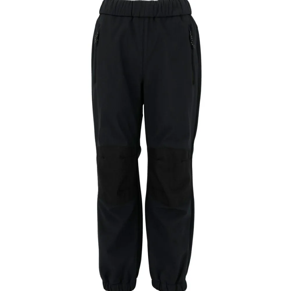 ZIG ZAG - Kid's Ludo Softshell Pants W-Pro 8000 - Softshellhose Black Online